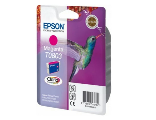 Epson C13T08034011 Org. Magenta  ± 460 pagina's, 7,4ml