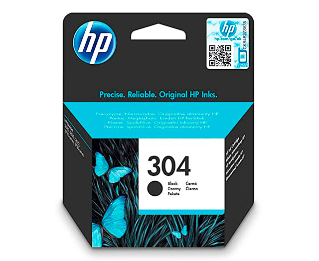 HP 304 (N9K06AE) black ink cartridge (original)