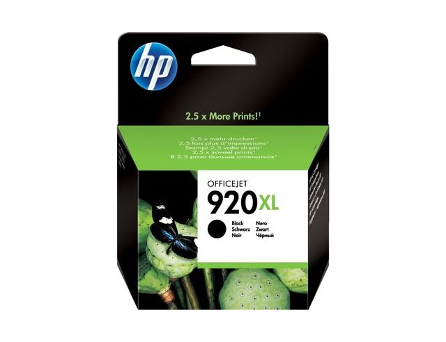 HP CD973AE black no920XL  (+/- 1200pages)