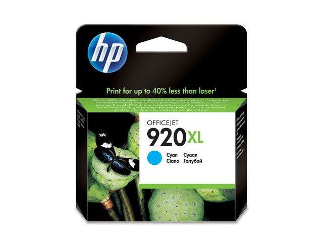 HP CD972AE cyan no920XL (+/- 700pages)