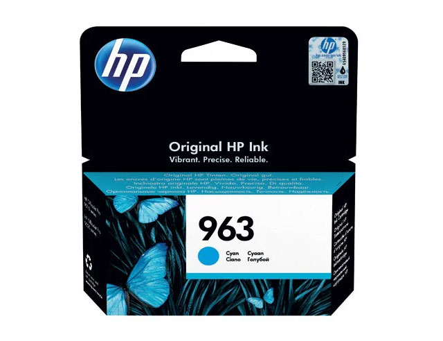 HP 963 (3JA23AE) Cyan Ink Cartridge (original)
