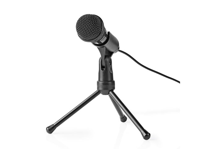 Desktop condenser microphone 3.5mm jack plug wired