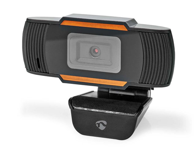 USB 2.0 Webcam Full HD resolution and stereo microphone