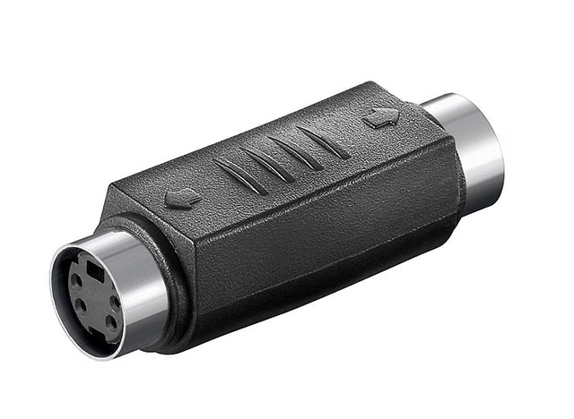 Adapter MiniDIN 4-polig male (S-VHS) -> MiniDIN 4-polig male (S-
