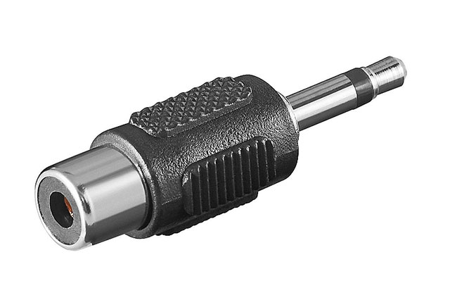 Jack 3.5mm Male mono steker - tulp kontra steker