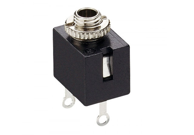 Jack chassisdeel 2,5 mm mono paneelmontage