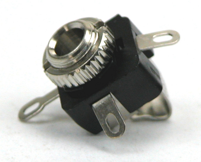 3.5 mm stereo jack socket panel mount - Marushin - RoHS