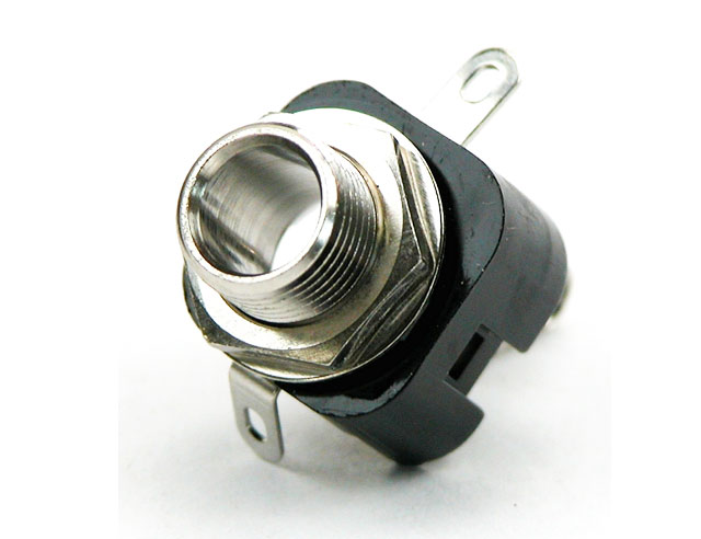 6.3 mm mono jack socket - Lumberg - RoHS