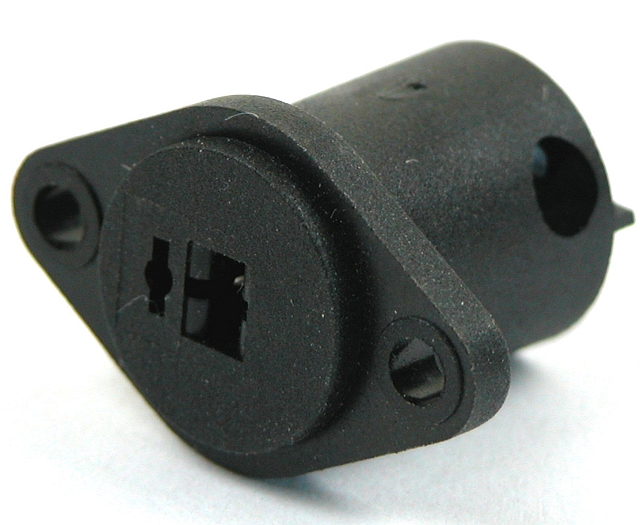 Speaker socket - single - screw version - Lumberg - Rohs