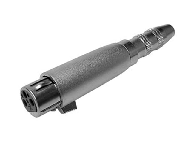 Adapter XLR 3P Female to  6.3mm mono contra