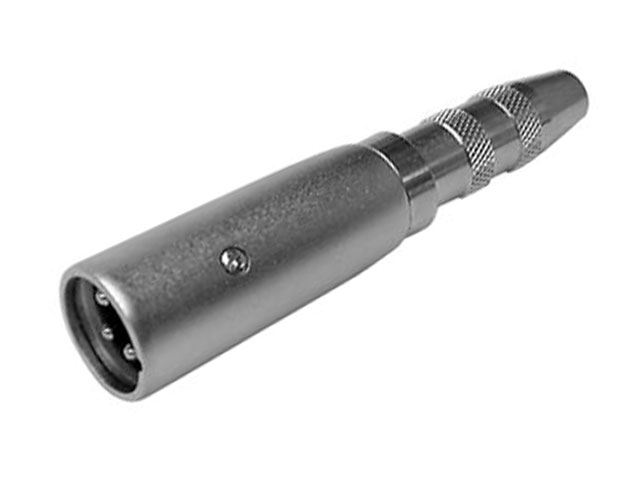 Adapter XLR 3P Male to 6.3mm mono contra