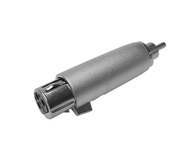 XLR Verloop 3P Female to Cinch Male