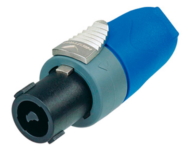 Neutrik speakon 2 pole cable connector, quick lock