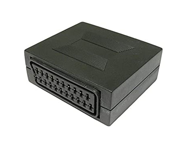 Coupler for extending SCART cables, 2x Female