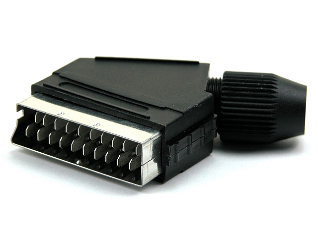 Scart Plug  21-p-- RoHS