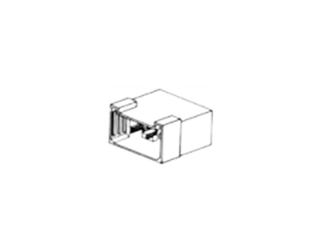 Autoconnector Fastin-Faston 6-pole female - white