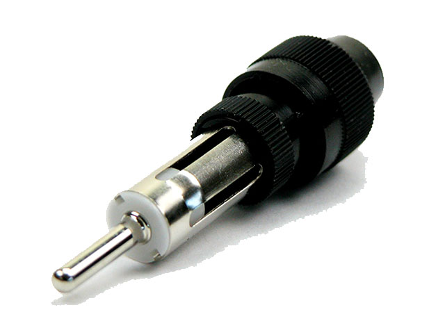 Car radio antenna plug (11 mm) Solder version