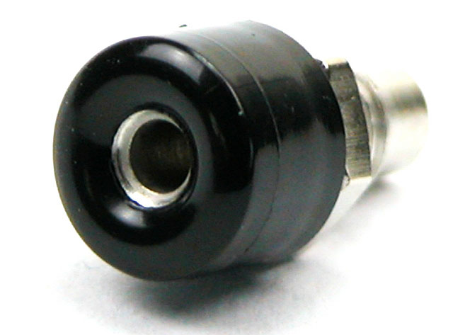 Labory socket panelmount ø2,6mm - black