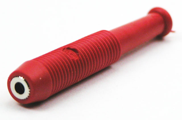 Labory socket ø2mm - red
