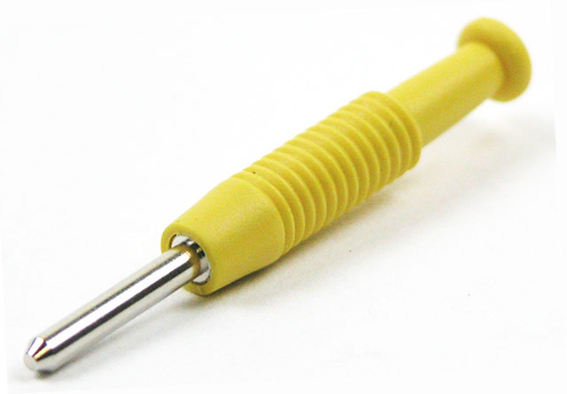 Labory plug ø2mm - yellow