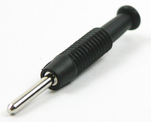 Labory plug ø2mm - black