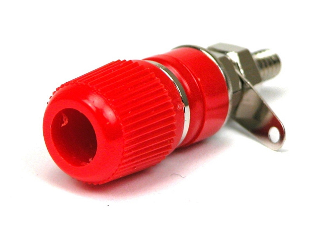 Banaan chassisdeel ø4mm 10A - rood