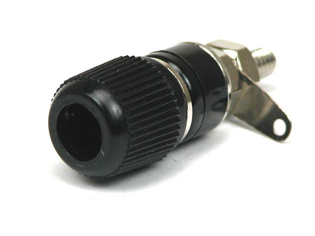 Banaan chassisdeel ø4mm 10A - zwart