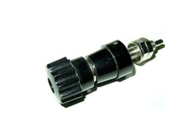 Labory socket panelmount ø4mm 60A - black