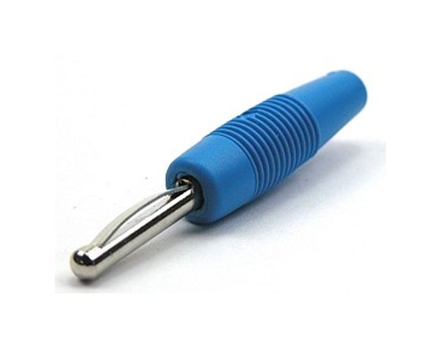Labory plug ø4mm - blue