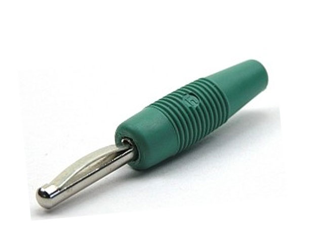Banaansteker ø4mm - groen - Hirschmann