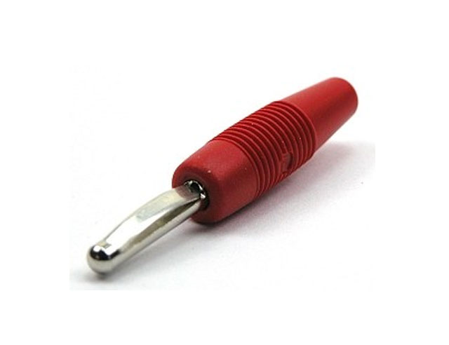 Labory plug ø4mm - red