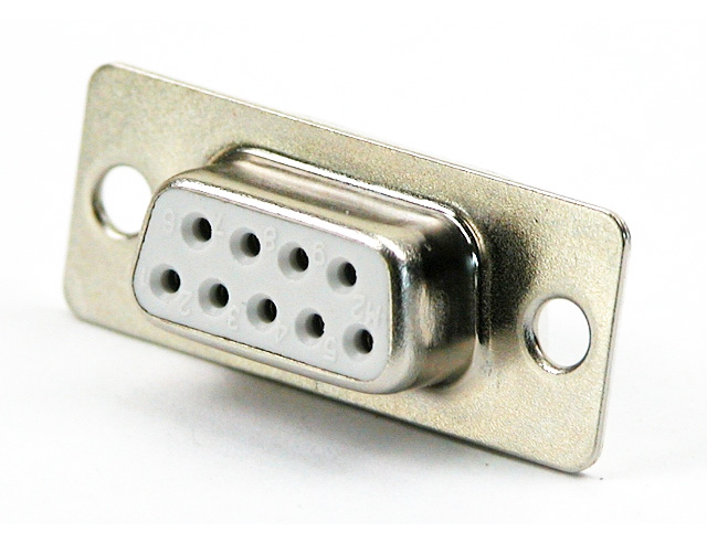 Sub-D connector solder female 9-pin - Assmann - RoHS