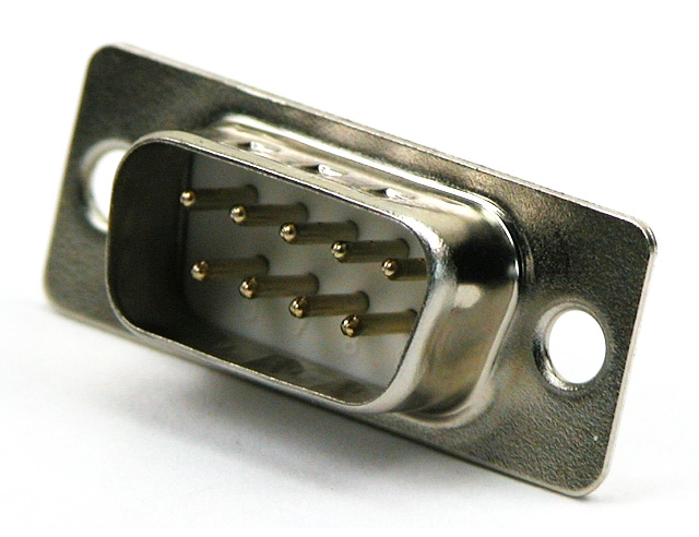 Sub-D connector soldeer male 9-polig - Assmann - RoHS