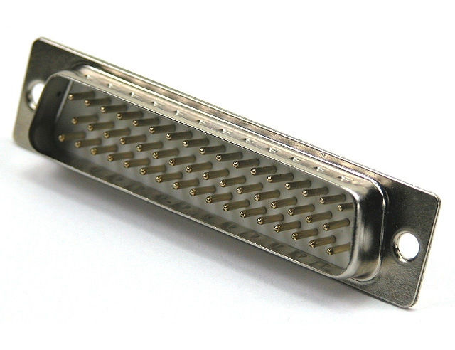 D-Sub connector plug solderversion - 50-pole