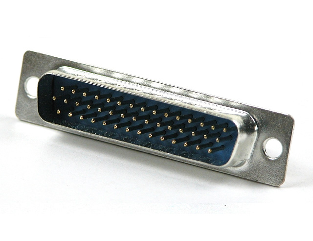 Sub-D high density connector soldeer male 44-polig