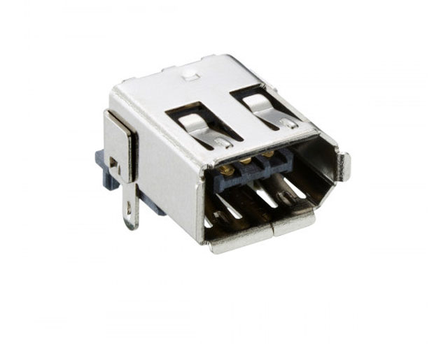 Print Section IEEE 1394 6-pole horizontal
