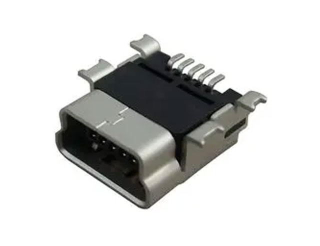 Printdeel Mini-USB type A 5 polig SMD