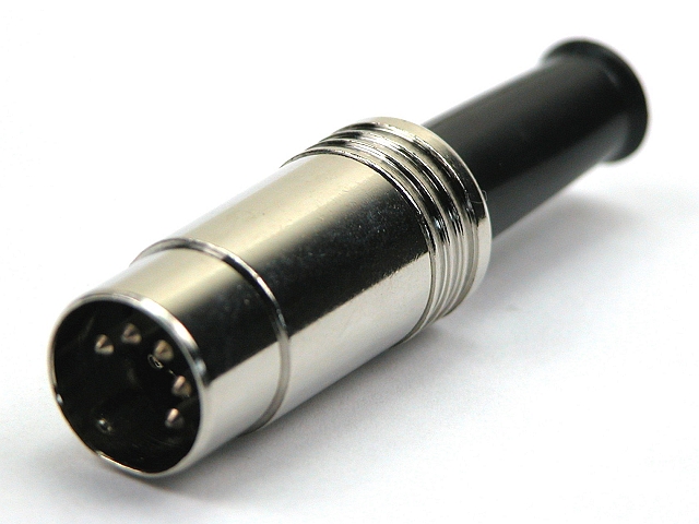 DIN cableplug metal - 3-pole