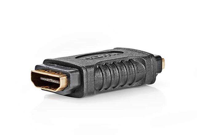 HDMI Adapter HDMI Female to HDMI Female Black