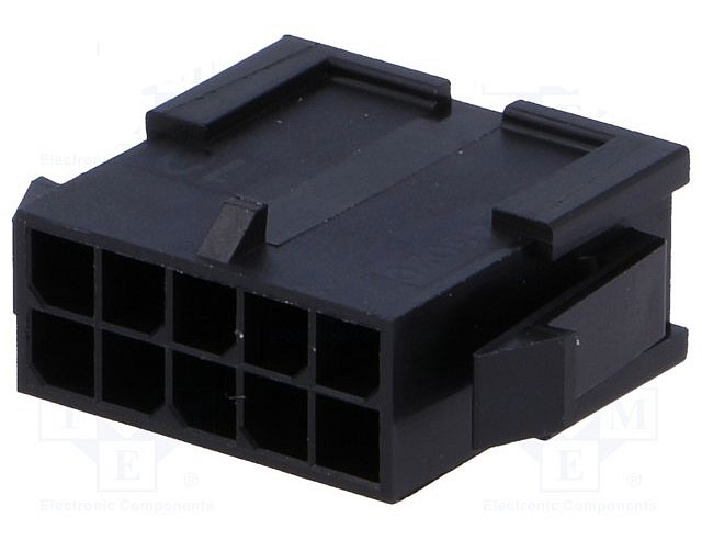 Micro-Fit 3.0 Male housing connector 10-polig