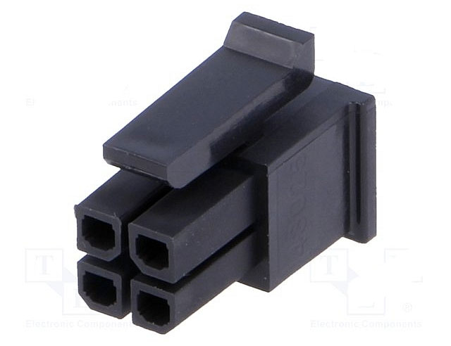 Micro-Fit 3.0 Female housing connector 4-polig