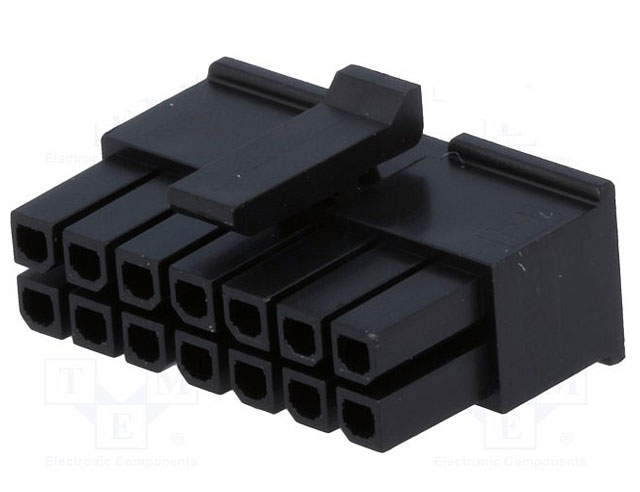 Micro-Fit 3.0 Female housing connector 14-polig