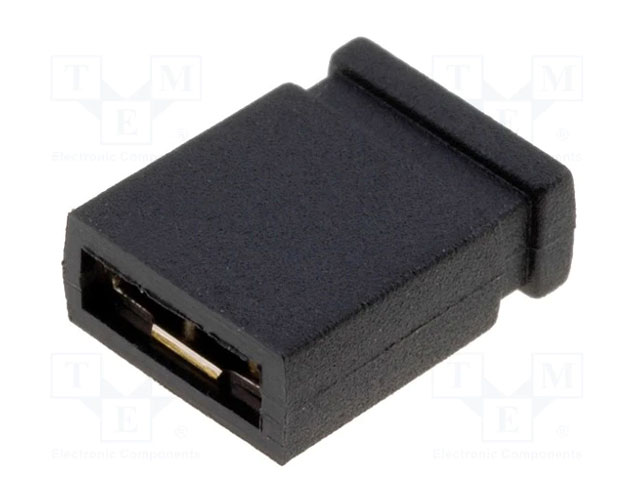 Jumper closed 2.54mm black