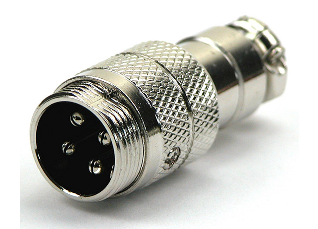 Microphone cableplug Contra 3 pins Male