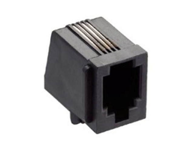 Panelmount 4P4C angled