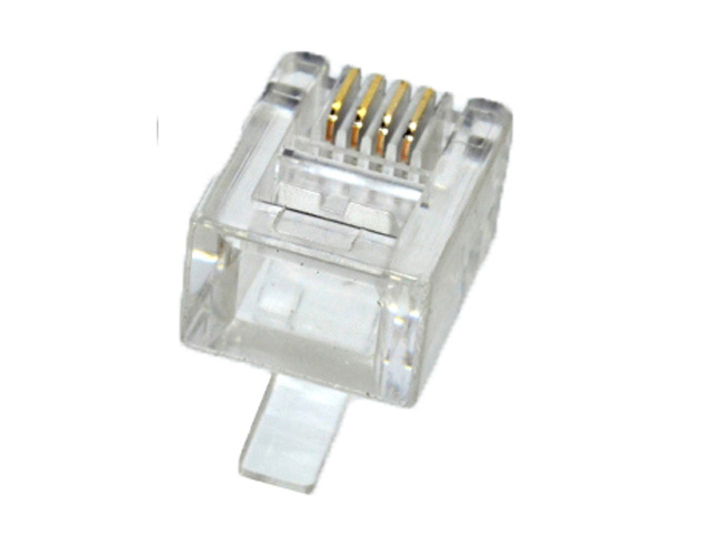 Modular Plug RJ-11 6P4C 4 pol