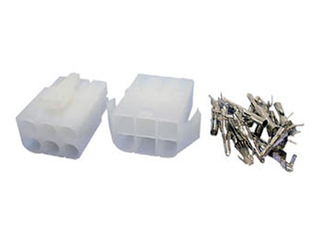 Set of multifunction connector and 6.2mm / 3 X 2 Pins