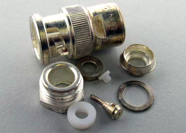 BNC Male Clamp type RG59U Greenpar