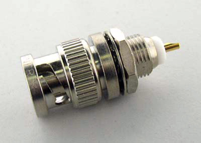 BNC Male Bulkhead