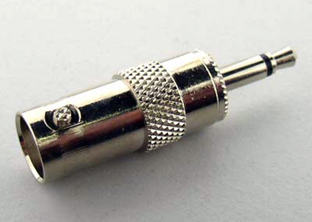 BNC Female to 3.5mm Plug